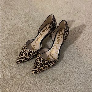 Sam Edelman jaina pump. New nude calf hair. Sz 9.